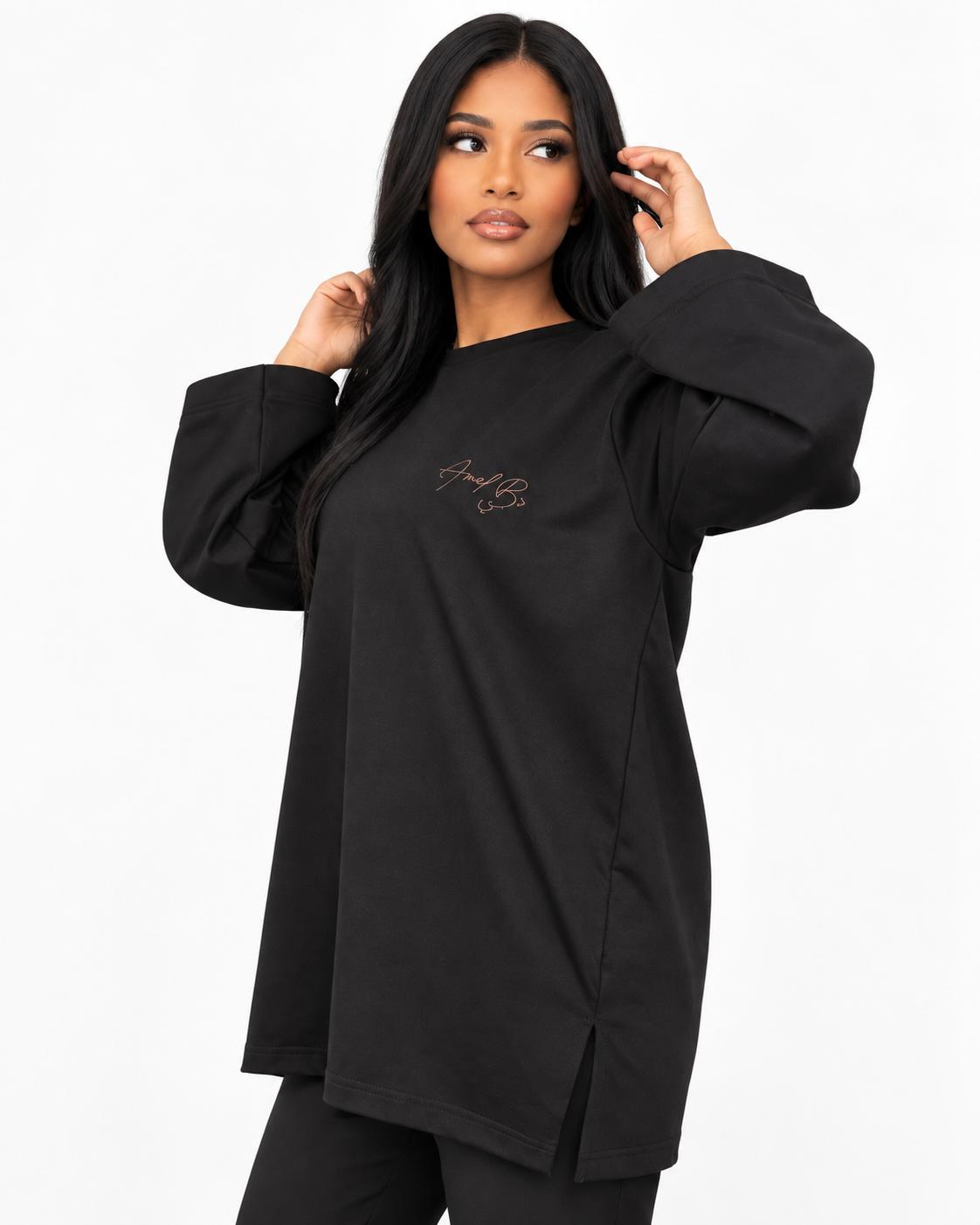 T-SHIRT OVERSIZE NOIR